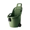 STEFANPLAST vežimėlis „Helpy Cart“ 50L 59,5x53x88,5cm žalias