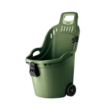 STEFANPLAST vežimėlis „Helpy Cart“ 50L 59,5x53x88,5cm žalias