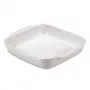 GUARDINI Ceramica kvadratinis keraminis kepimo indas 22,5 x 22,5 x 5 cm Baltas