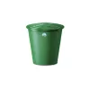 STEFANPLAST Lietaus vandens statinė 210L su dangčiu ir čiaupu Ø76,5x84cm Žalia