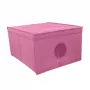 ORDINETT Sulankstoma dėžė L 50x40x25cm Žiedų raštas