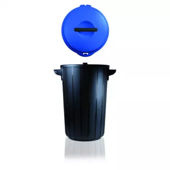 GIOSTYLE Eco Solution 35L šiukšlių dėžė tamsiai pilka/mėlyna 42,5x37,5x54cm