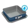GUARDINI XBake kvadratinė kepimo forma 24x24x7 cm, neprideganti anglinio plieno, antracito pilka