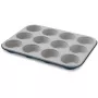 GUARDINI XBake 12 vietų keksiukų forma 27 x 35 x 3 cm antracito spalvos neprideganti danga
