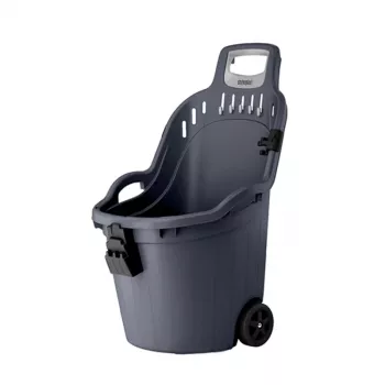 STEFANPLAST karutis Helpy Cart 50L 59,5x53x88,5cm pilkas