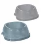 STEFANPLAST Break 5 naminių gyvūnų maisto dubenėlis 3 L pilkas/mėlynas 33x33x13 cm