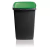GIOSTYLE atliekų konteineris Eco Solution 45L 37x36x53,5cm tamsiai pilkas/žalias