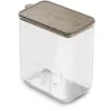 GIOSTYLE Maisto produktų indas stačiakampis L 1,8L Con.Tengo 15,5x10x17,1cm Pilkai rudos spalvos
