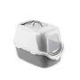 STEFANPLAST Cathy Easy Clean uždara kraiko dėžė katėms 56x40x40cm balta/pilka