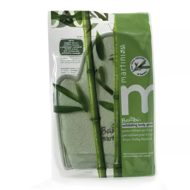 MARTINI SPA Luffa ir bambuko pirštinė Bamboo