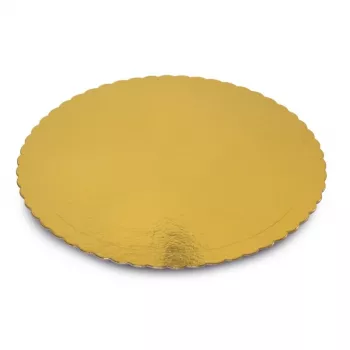 GUARDINI Easy Bake popierinės pyragų formelės auksinės 32 cm 2 vnt.