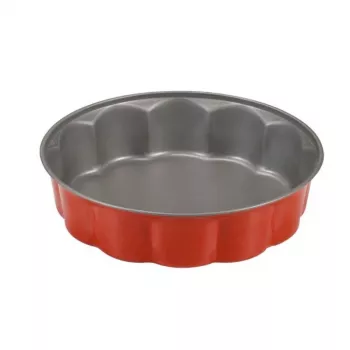 GUARDINI Rossana gėlės formos pyrago forma Ø26x6,8cm antracito pilka