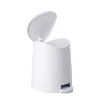 TATAY Vonios pedalų šiukšliadėžė 3L Standard White