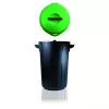 GIOSTYLE Eco Solution šiukšlių dėžė 35L tamsiai pilka/žalia