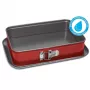 GUARDINI Rossana stačiakampė kepimo forma 19x28x7cm neprideganti Hi-Top Steel