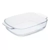 GUARDINI stiklinė kepimo forma stačiakampė borosilikatinis stiklas 34x22.5x6 cm / 2.7 L