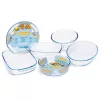 GUARDINI stiklinė kepimo forma stačiakampė borosilikatinis stiklas 34x22.5x6 cm / 2.7 L