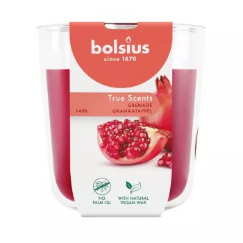 BOLSIUS True Scents granato kvapo žvakė stiklinėje stiklainyje Ø97x85mm
