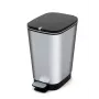 KIS Pedal Bucket Metallic Chic šiukšlių dėžė M 25L plieninė