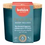 BOLSIUS True Joy kvapioji žvakė stiklinėje su kamštiniu dangteliu - Woody Wellness, Ø66x83 mm