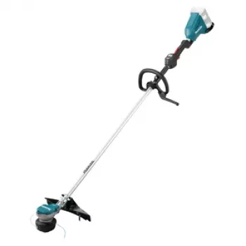 Makita DUR368LZX3 36V (2x18V) bešepetėlinis krūmapjovis, 350 mm pjovimo plotis, dviračio tipo rankena, skaidomas kotas, tik įrankis
