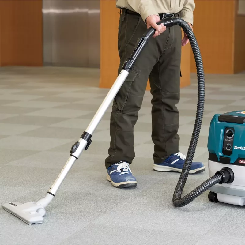 Makita VC001GLZ 40V Max XGT bešepetėlis L klasės šlapio/sauso siurblys, 8L sausam / 6L šlapiam, HEPA filtras, AWS suderinamas