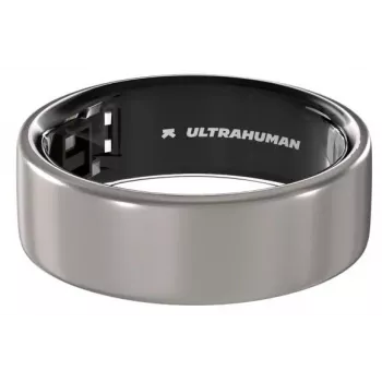 ULTRAHUMAN Ring Air išmanusis žiedas Raw Titanium 5 dydis
