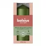 BOLSIUS Candle Cylinder Ø120x58mm Metallic Green LED žvakė