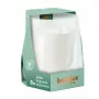 BOLSIUS Clean Light kvapni žvakė stiklinėje su vanilės ir tonka pupelių aromatu Ø95x85mm