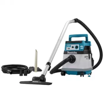 Makita DVC157LZX3 36V LXT Bešepetėlis Šlapio ir Sauso Dulkių Siurblys 15L L-Klasės AWS Tik Korpusas