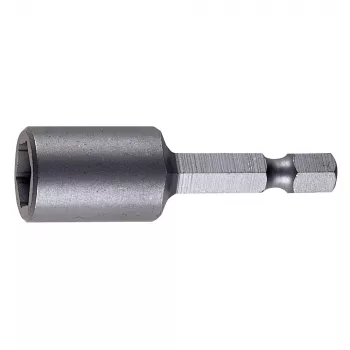 Makita P-06292 lizdų adapteris 8 mm šešiakampis į 1/4 colio kvadratinę pavarą, 55 mm