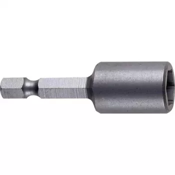 Makita P-06292 lizdų adapteris 8 mm šešiakampis į 1/4 colio kvadratinę pavarą, 55 mm