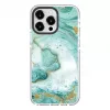 Evelatus Apple iPhone 15 Pro PC+TPU dėklas su MagSafe - mėlynas marmuras