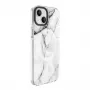 Evelatus Apple iPhone 15 PC+TPU dėklas su MagSafe marmuro baltumo