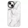 Evelatus Apple iPhone 15 PC+TPU dėklas su MagSafe marmuro baltumo