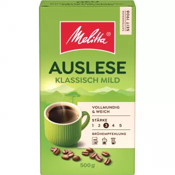 Melitta Auslese Klassisch-Mild malta kava, 500 g