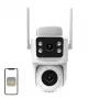 MOES WCM-Q29 8MP dvigubų lęšių Wi-Fi IP kamera