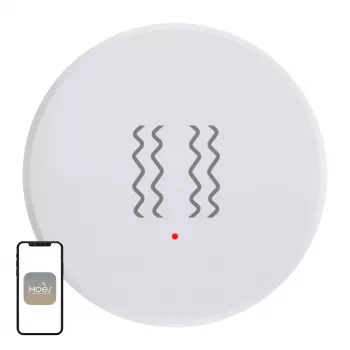 MOES ZSS-S02-VBR-C ZigBee vibracijos jutiklis