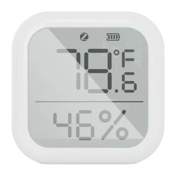 MOES ZSS-KB-TH-LF-C ZigBee LCD temperatūros ir drėgmės jutiklis