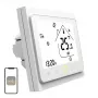 MOES BHT-002 Wi-Fi LCD išmanusis vandens šildymo termostatas, jutiklinis ekranas, programėlė ir balso valdymas, baltas
