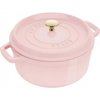 STAUB La Cocotte apvalus ketaus kokotas 3,8 l Cherry Blossom Pink
