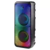 Defender BOOMER 35 nešiojamas Bluetooth garsiakalbis 30W su MP3/FM/SD/USB/AUX/TWS/LCD/RGB/MIC Karaokė - Juodas