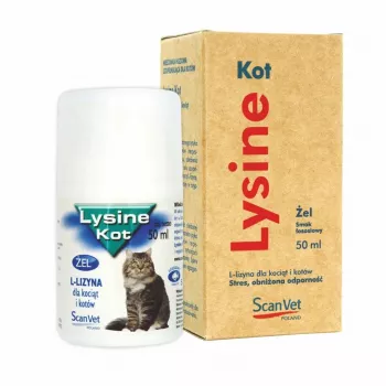 SCANVET katės plaukų slinkimo gelis 50 ml