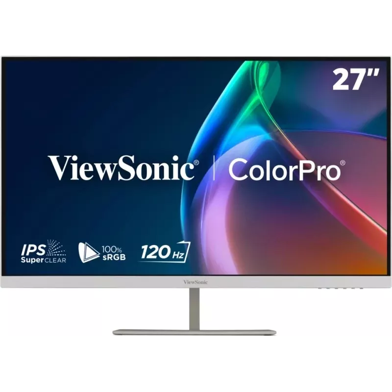 ViewSonic VP2766-2K-W 27 inch QHD IPS 120Hz USB-C dokingo monitorius, baltas