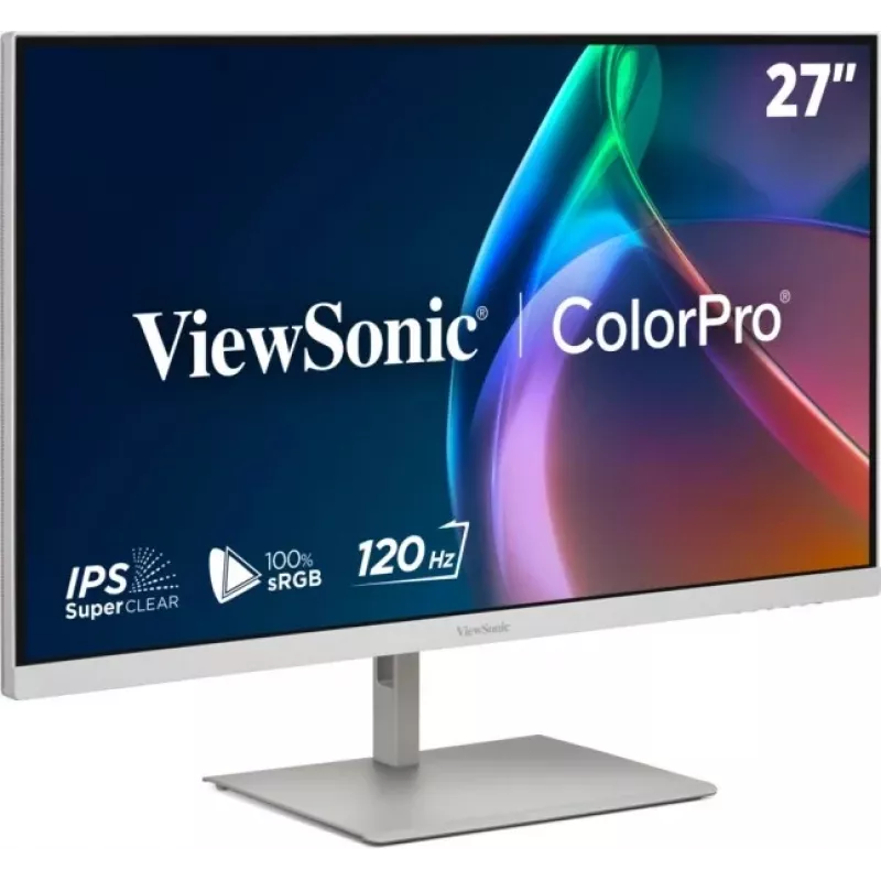 ViewSonic VP2766-2K-W 27 inch QHD IPS 120Hz USB-C dokingo monitorius, baltas