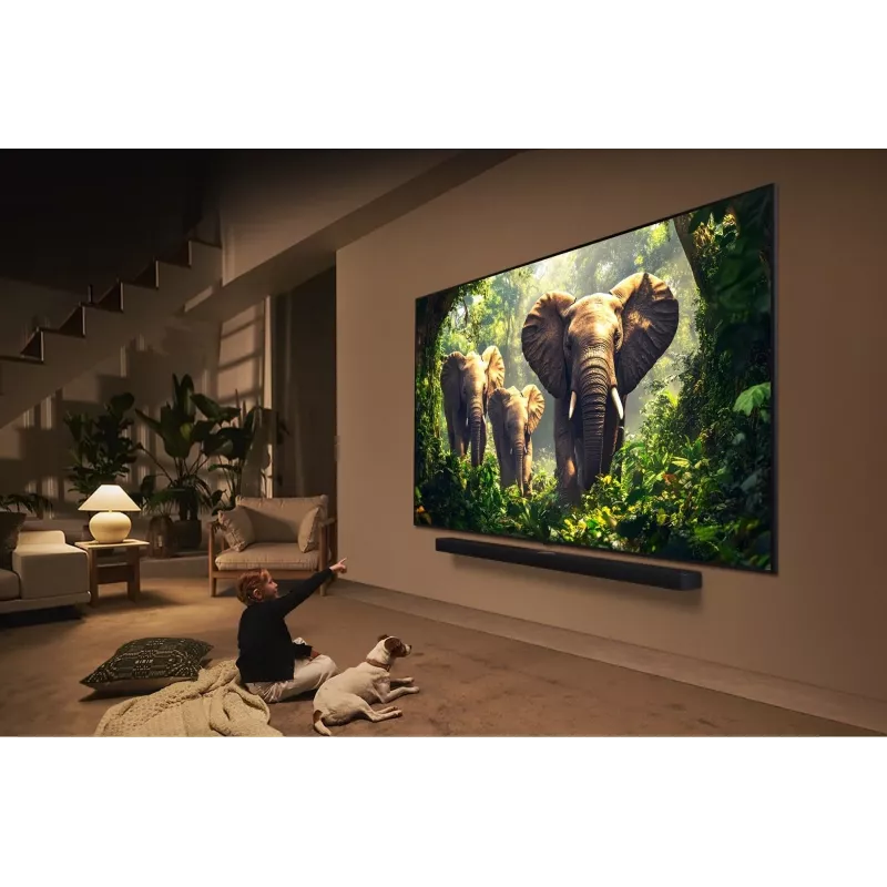 LG QNED 65QNED87A3B 65 inch 4K Ultra HD išmanusis televizorius Wi-Fi juodas