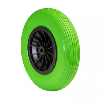 Wagner Design Yourself ratelio ratas, kietos gumos RO 8402, žalias, 260 mm, 120 kg, 4840201