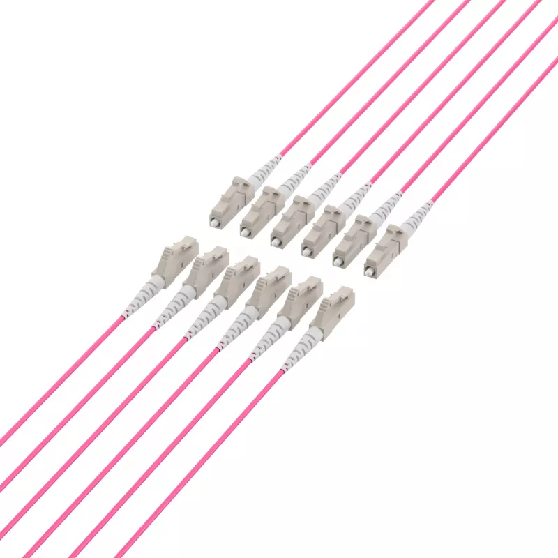 EFB Elektronik magistralinis kabelis U-DQ ZN BH OM4 12G 1x12 LC-LC 90m Dca LSZH - Šviesolaidinis kabelis - 90 m O8342S90OM4