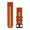 Garmin QuickFit 26 mm silikoninis laikrodžio dirželis - oranžinis 010-14508-03