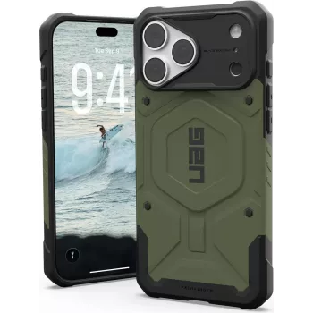 UAG Urban Armor Gear Pathfinder MagSafe dėklas, skirtas Apple iPhone 18 Pro Max/17 Pro Max - Olive Drab 114582117272